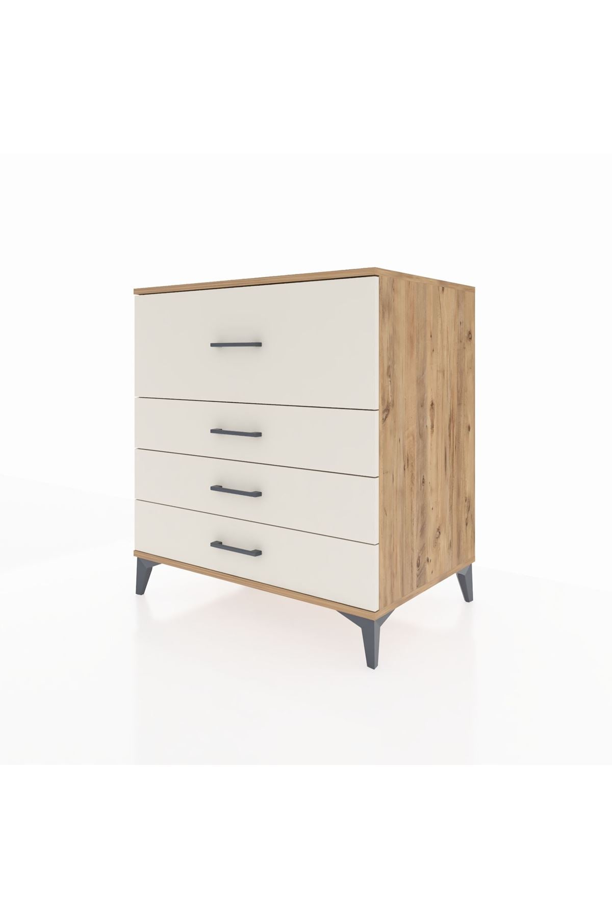 Kronos Şifonyer 4 Çekmeceli 88x59x96 Çam-Aytaşı