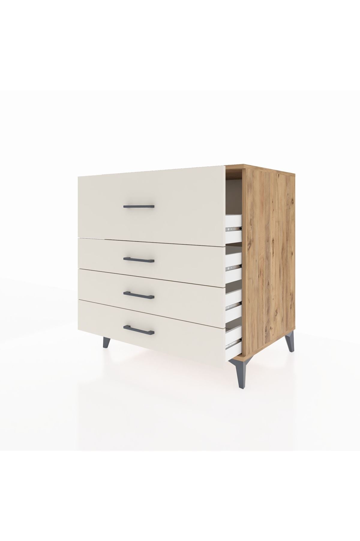 Kronos Şifonyer 4 Çekmeceli 88x59x96 Çam-Aytaşı