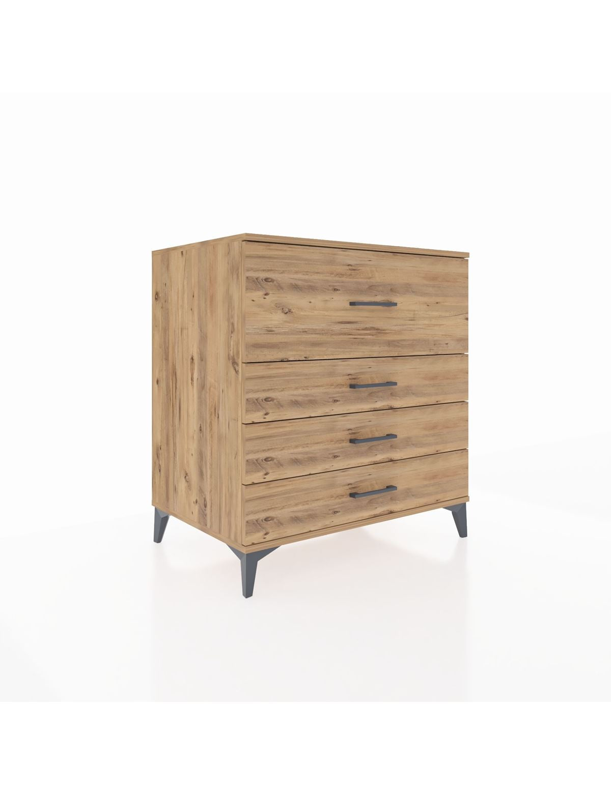 Kronos Şifonyer 4 Çekmeceli 88x59x96 Çam-Çam