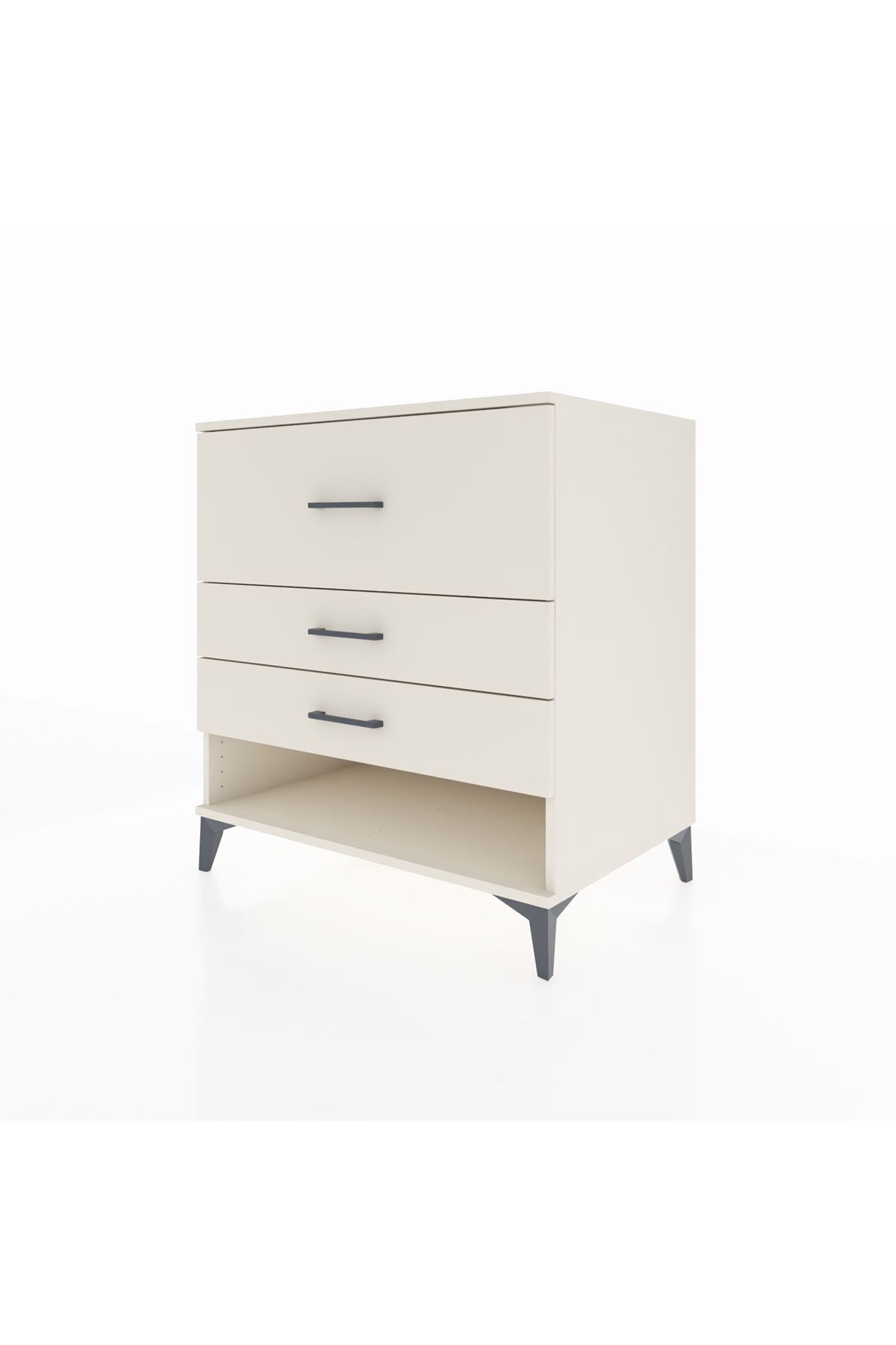 Kronos Şifonyer 3 Çekmeceli 88x59x96 Aytaşı-Aytaşı