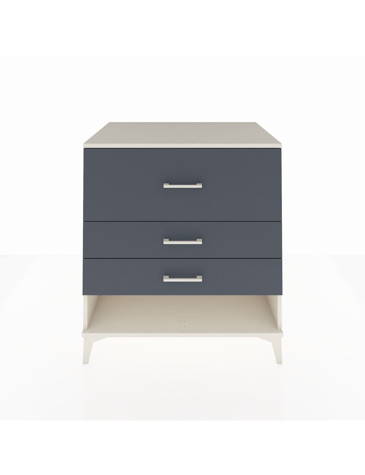 Kronos Şifonyer 3 Çekmeceli 88x59x96 Aytaşı-Antrasit