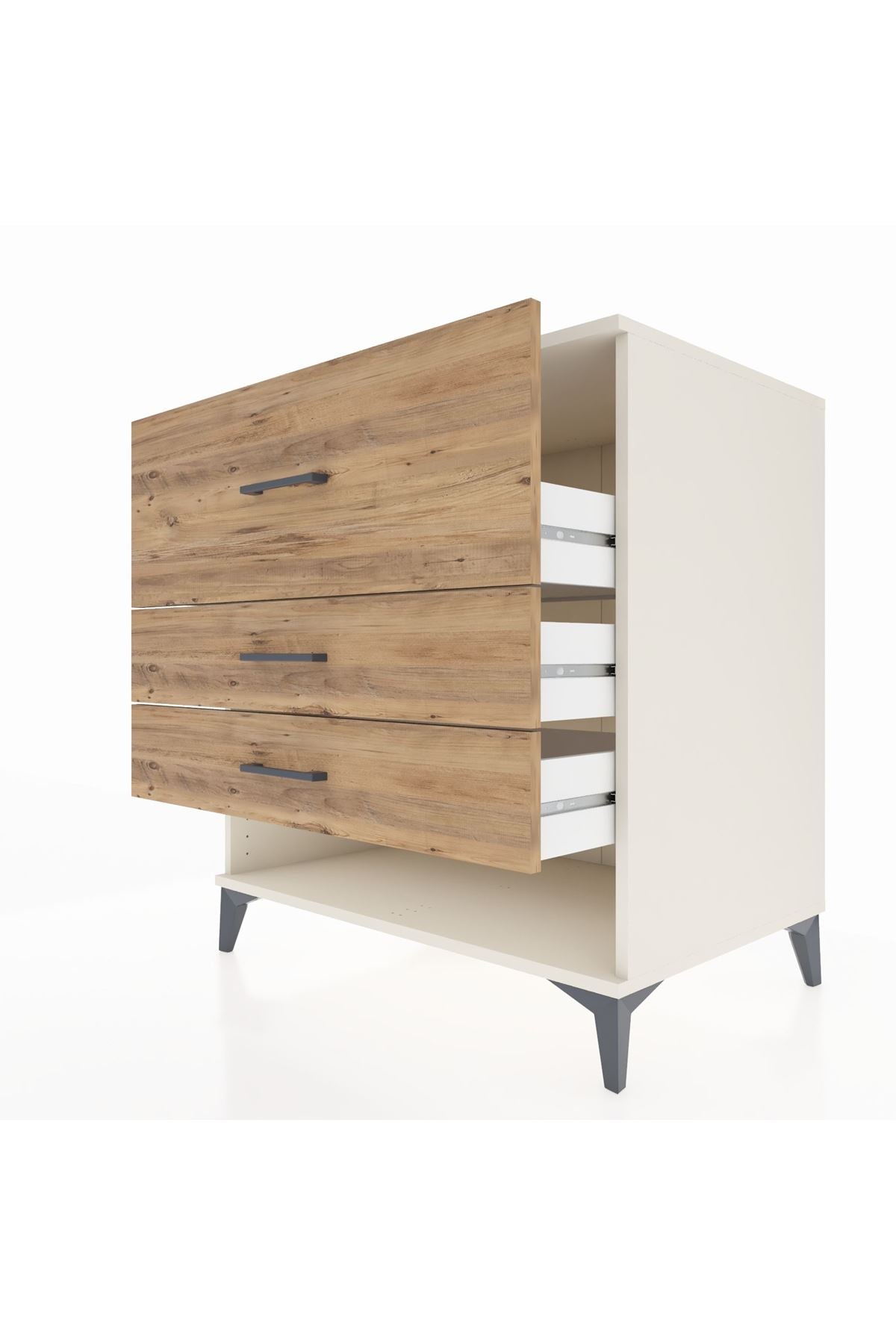 Kronos Şifonyer 3 Çekmeceli 88x59x96 Aytaşı-Çam