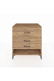 Kronos Şifonyer 3 Çekmeceli 88x59x96 Çam-Çam