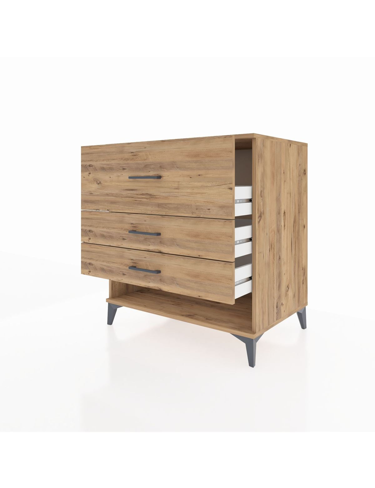 Kronos Şifonyer 3 Çekmeceli 88x59x96 - S70M015V9C