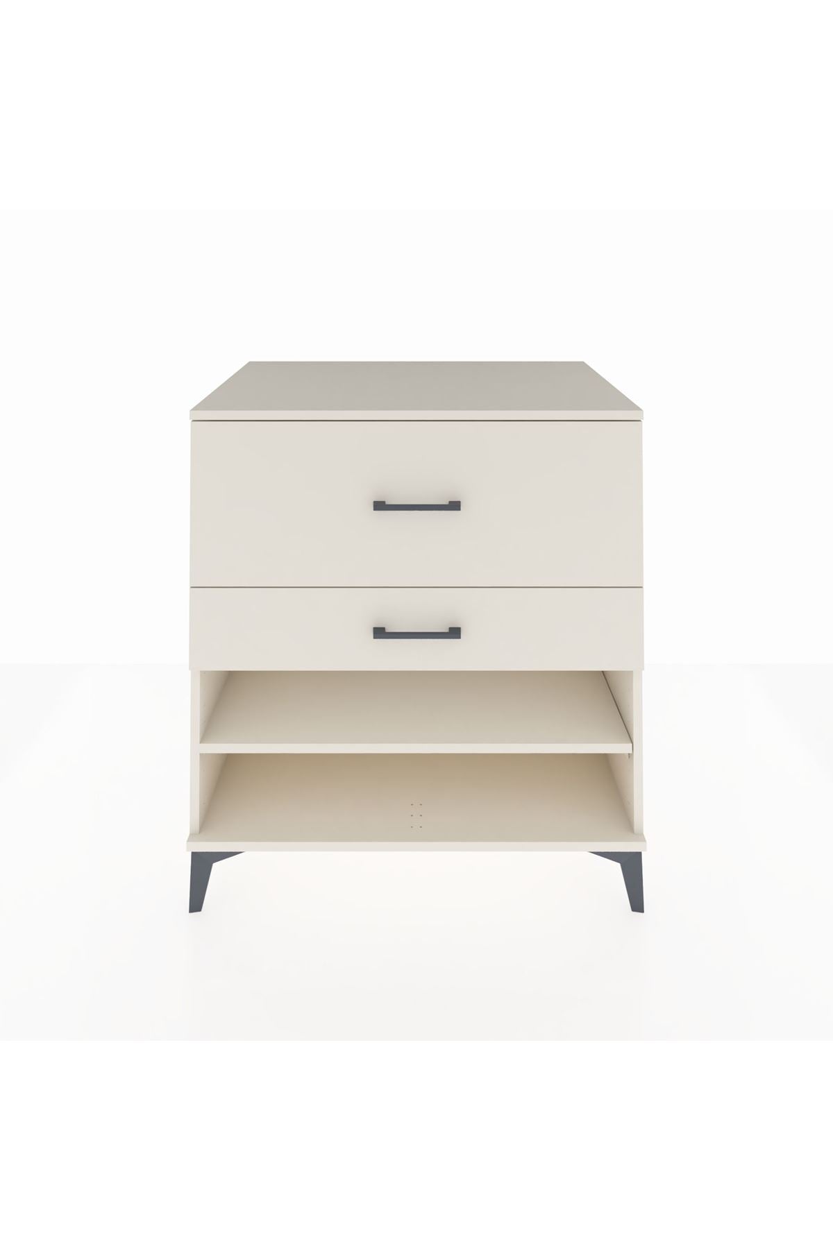 Kronos Şifonyer Tek Raflı 2 Çekmeceli 88x59x96 Aytaşı-Aytaşı