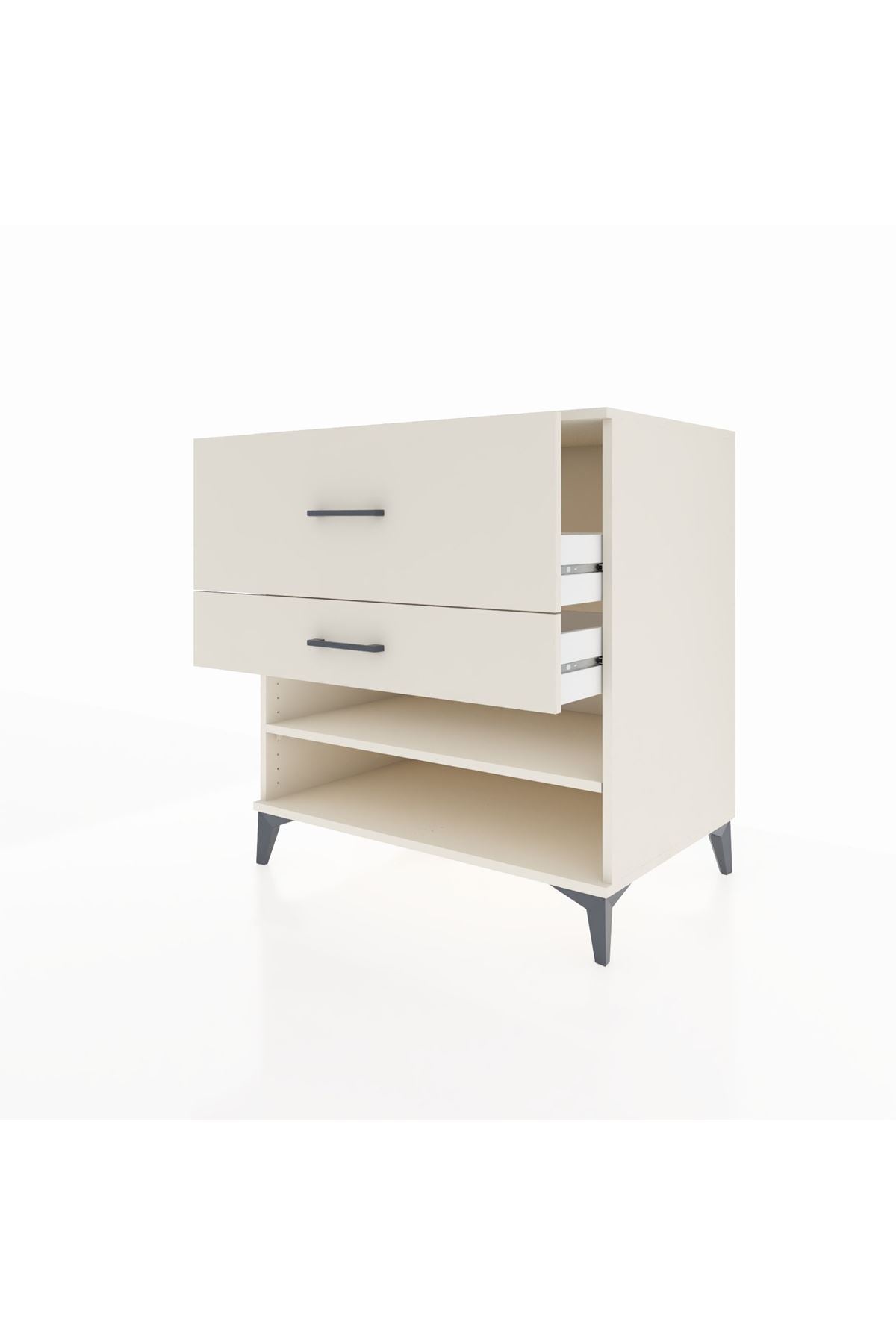 Kronos Şifonyer Tek Raflı 2 Çekmeceli 88x59x96 Aytaşı-Aytaşı