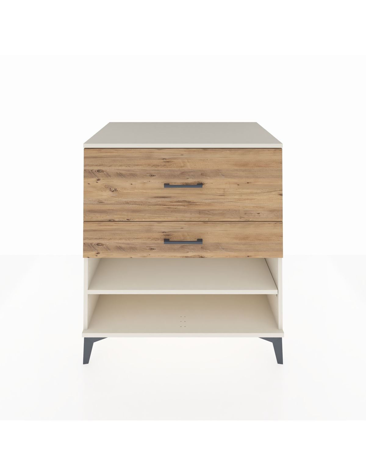 Kronos Şifonyer Tek Raflı 2 Çekmeceli 88x59x96 Aytaşı-Çam