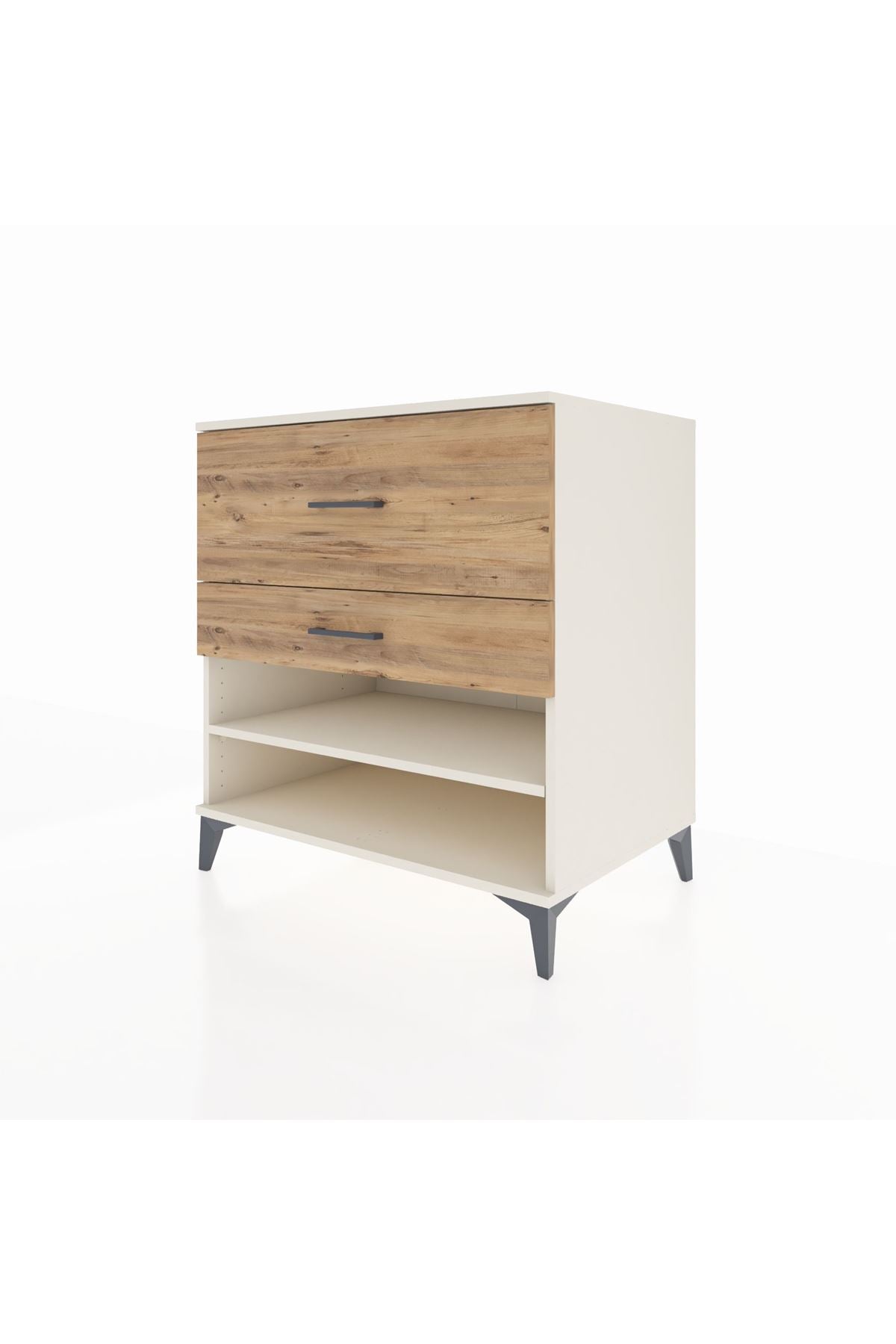 Kronos Şifonyer Tek Raflı 2 Çekmeceli 88x59x96 Aytaşı-Çam