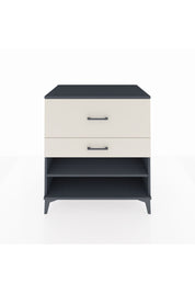 Kronos Şifonyer Tek Raflı 2 Çekmeceli 88x59x96 Antrasit-Aytaşı