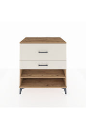 Kronos Şifonyer Tek Raflı 2 Çekmeceli 88x59x96 Çam-Aytaşı