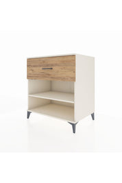 Kronos Şifonyer Tek Raflı Tek Çekmeceli 88x59x96 Aytaşı-Çam