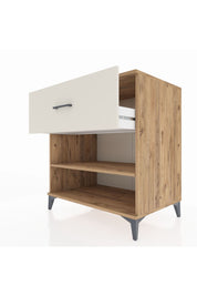 Kronos Şifonyer Tek Raflı Tek Çekmeceli 88x59x96 Çam-Aytaşı