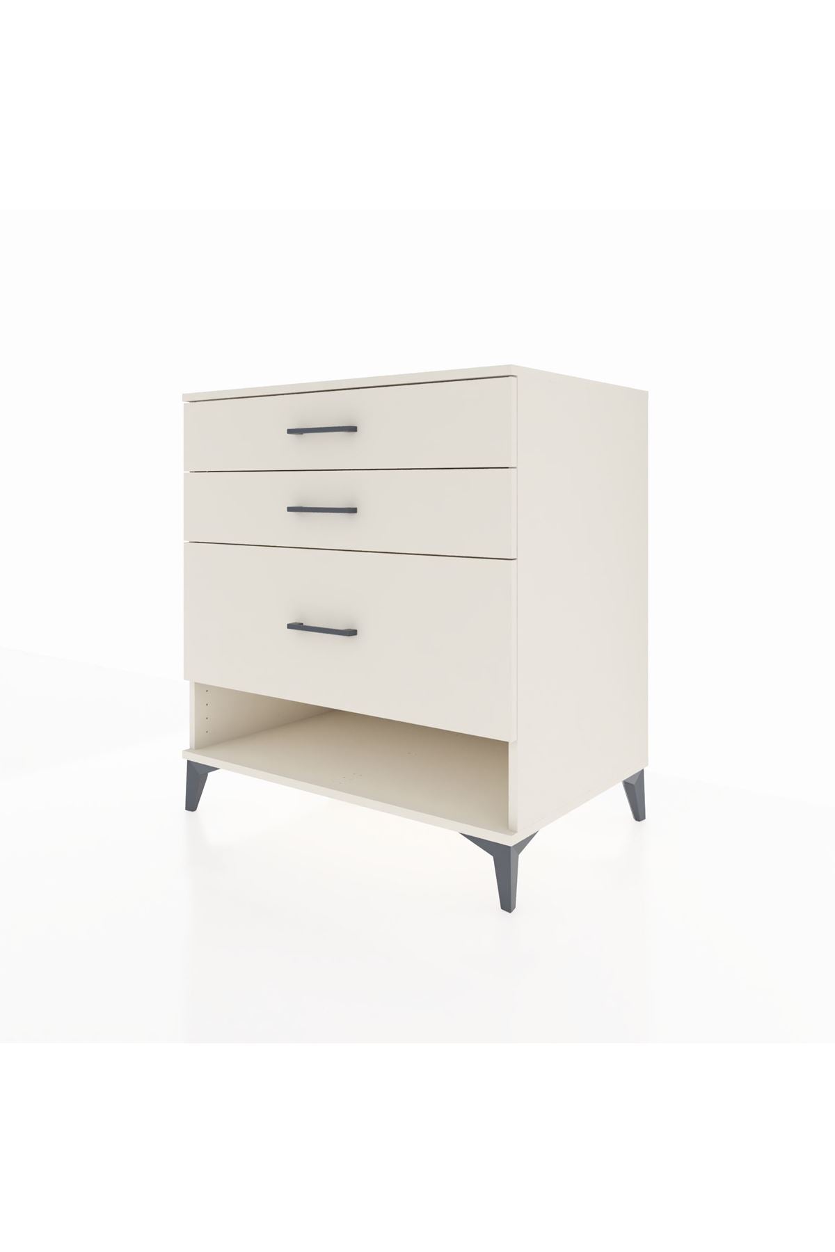 Kronos Şifonyer 3 Çekmeceli 88x59x96 Aytaşı-Aytaşı