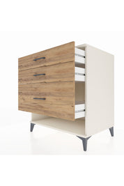 Kronos Şifonyer 3 Çekmeceli 88x59x96 Aytaşı-Çam