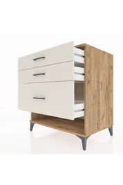 Kronos Şifonyer 3 Çekmeceli 88x59x96 Çam-Aytaşı