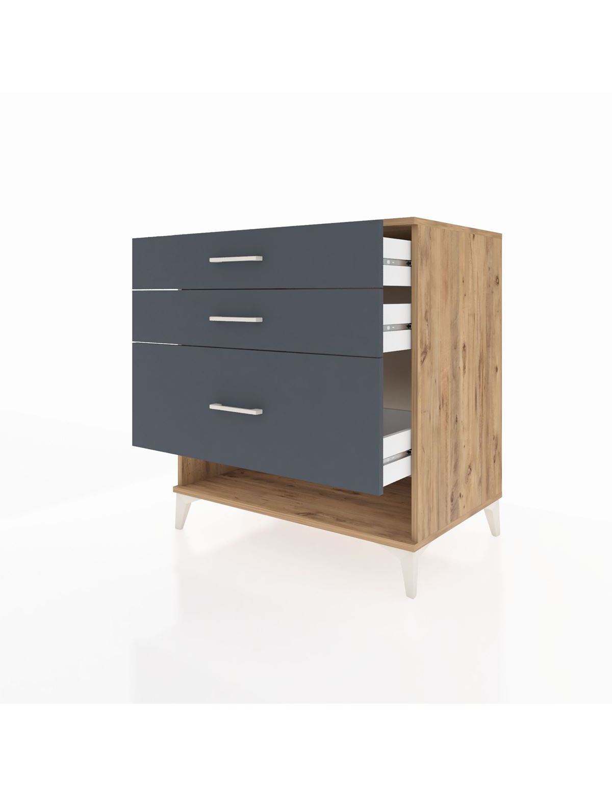 Kronos Şifonyer 3 Çekmeceli 88x59x96 - S70M018V8C