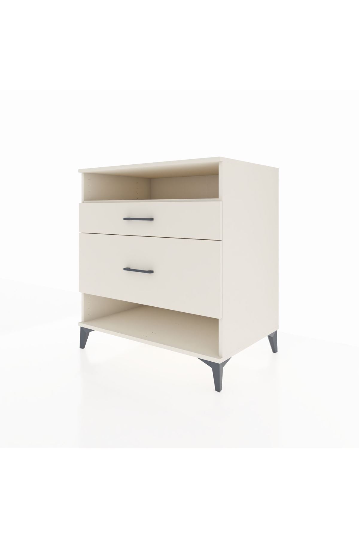 Kronos Şifonyer Tek Raflı 2 Çekmeceli 88x59x96 Aytaşı-Aytaşı