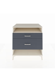 Kronos Şifonyer Tek Raflı 2 Çekmeceli 88x59x96 Aytaşı-Antrasit