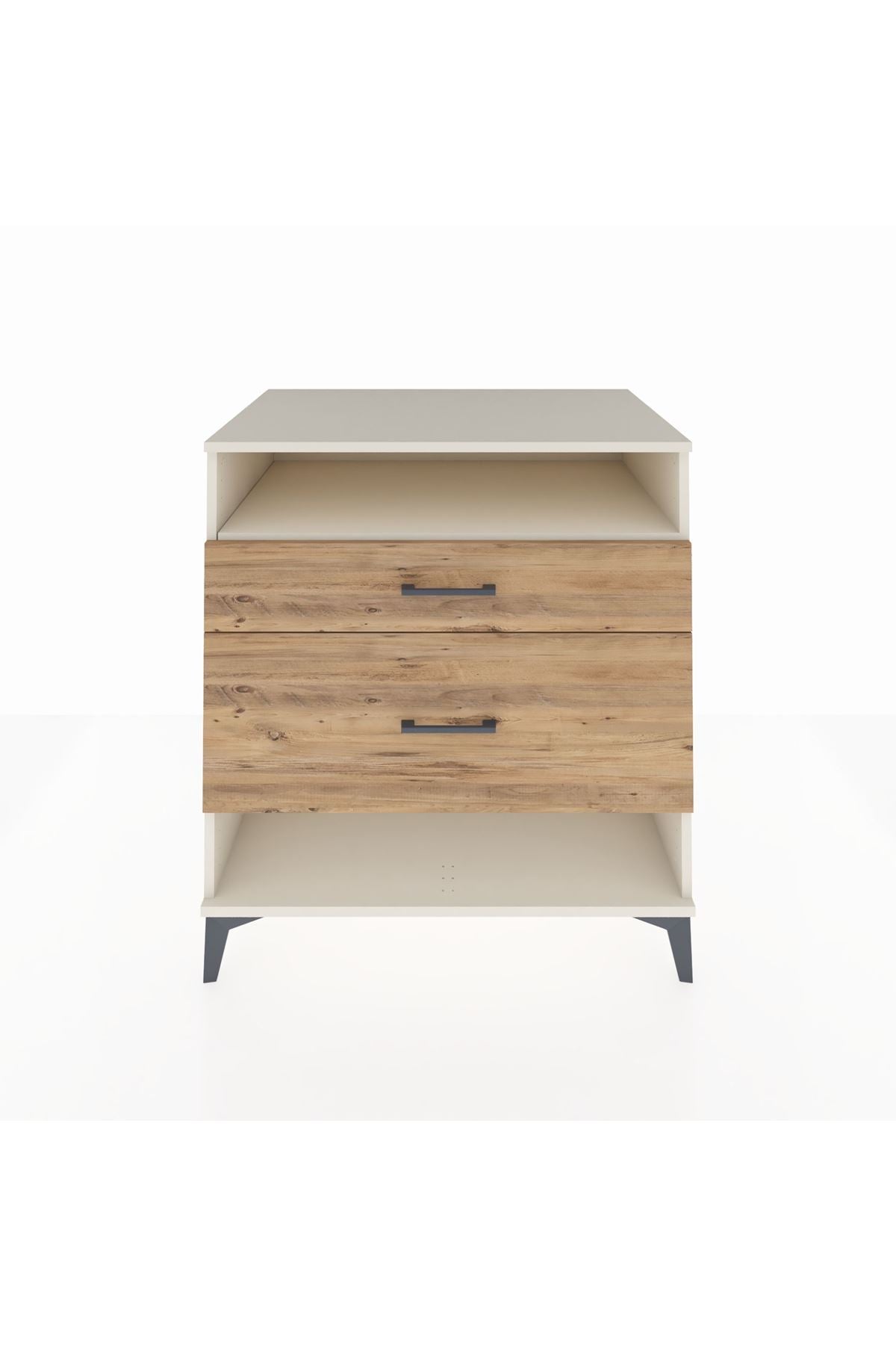 Kronos Şifonyer Tek Raflı 2 Çekmeceli 88x59x96 Aytaşı-Çam