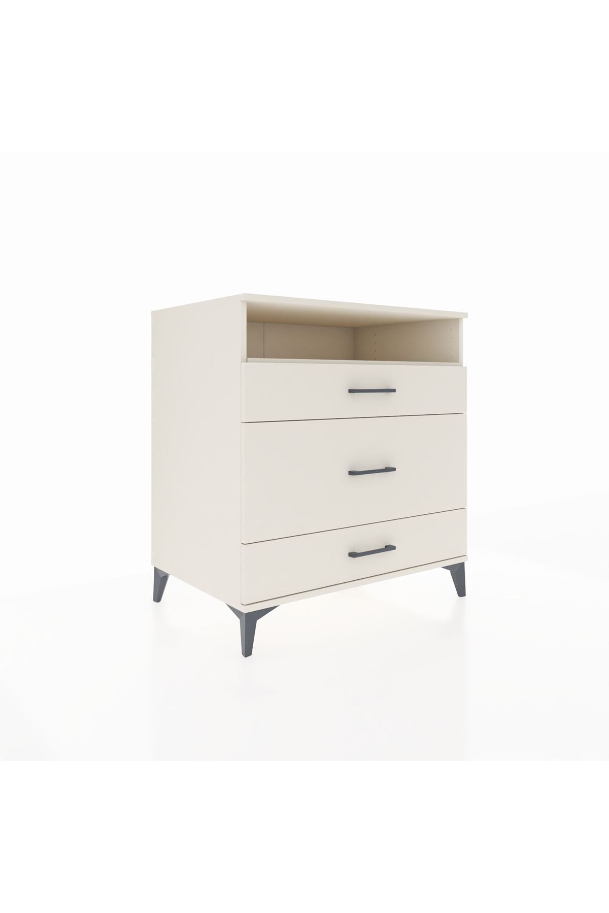 Kronos Şifonyer Tek Raflı 3 Çekmeceli 88x59x96 Aytaşı-Aytaşı