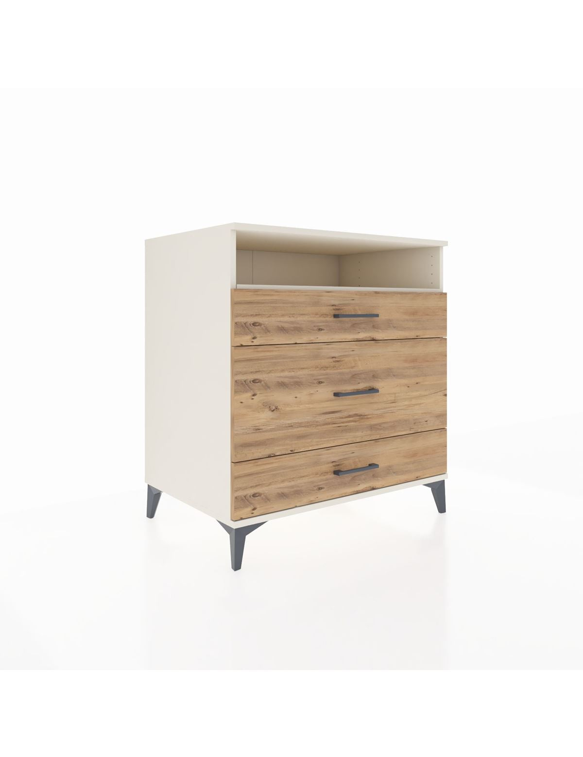 Kronos Şifonyer Tek Raflı 3 Çekmeceli 88x59x96 Aytaşı-Çam