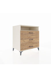 Kronos Şifonyer Tek Raflı 3 Çekmeceli 88x59x96 Aytaşı-Çam