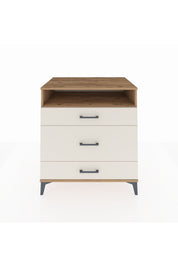 Kronos Şifonyer Tek Raflı 3 Çekmeceli 88x59x96 Çam-Aytaşı