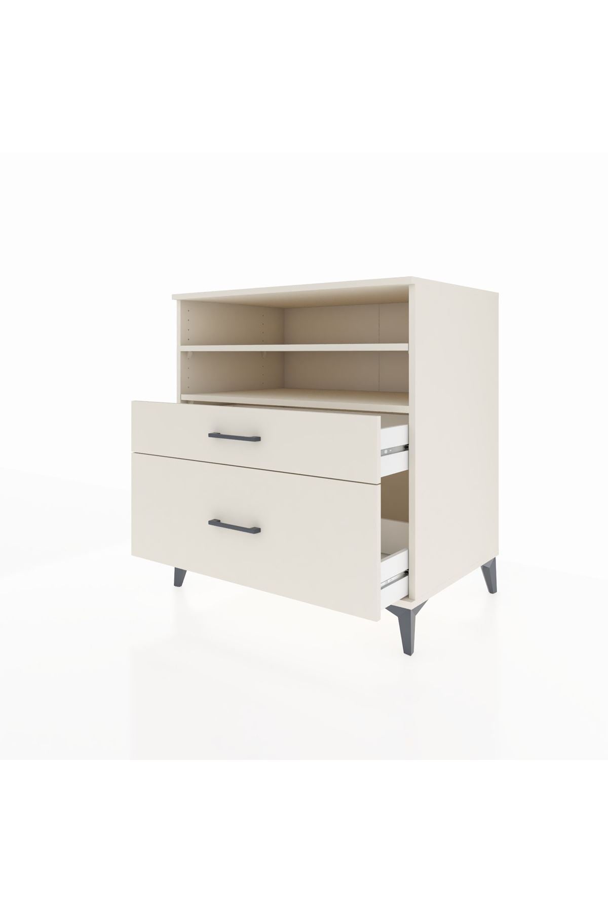 Kronos Şifonyer 2 Raflı 2 Çekmeceli 88x59x96 Aytaşı-Aytaşı