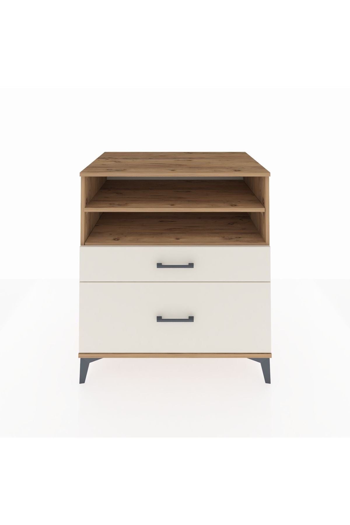 Kronos Şifonyer 2 Raflı 2 Çekmeceli 88x59x96 Çam-Aytaşı