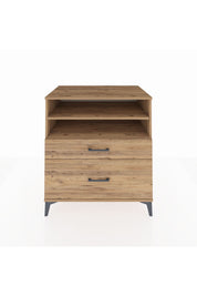 Kronos Şifonyer 2 Raflı 2 Çekmeceli 88x59x96 Çam-Çam