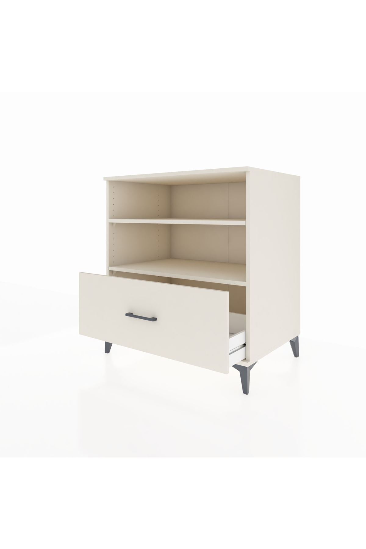 Kronos Şifonyer 2 Raflı Tek Çekmeceli 88x59x96 Aytaşı-Aytaşı