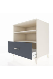 Kronos Şifonyer 2 Raflı Tek Çekmeceli 88x59x96 Aytaşı-Antrasit