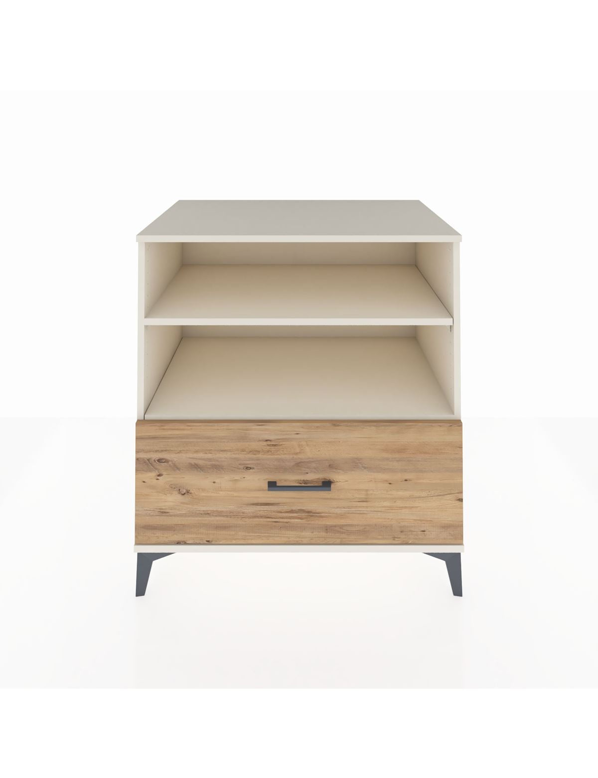 Kronos Şifonyer 2 Raflı Tek Çekmeceli 88x59x96 Aytaşı-Çam