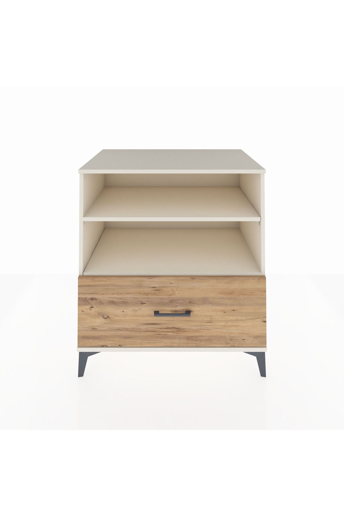 Kronos Şifonyer 2 Raflı Tek Çekmeceli 88x59x96 Aytaşı-Çam