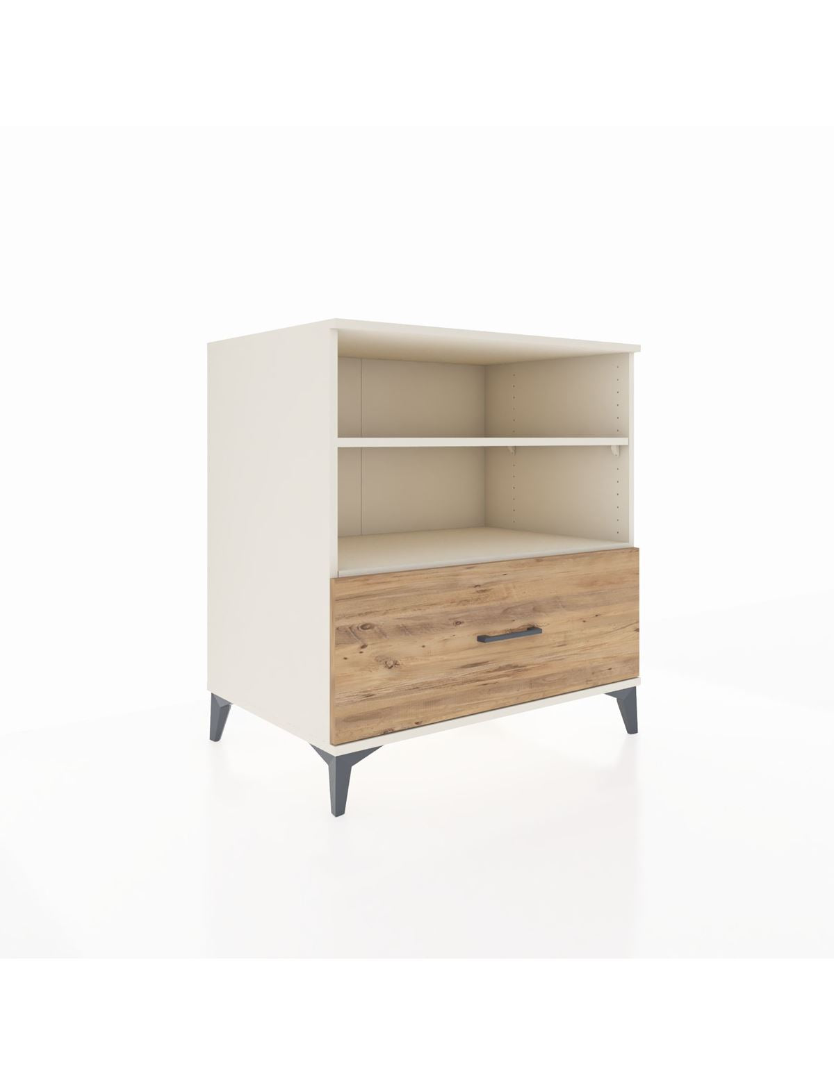 Kronos Şifonyer 2 Raflı Tek Çekmeceli 88x59x96 Aytaşı-Çam