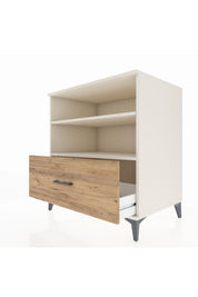 Kronos Şifonyer 2 Raflı Tek Çekmeceli 88x59x96 Aytaşı-Çam