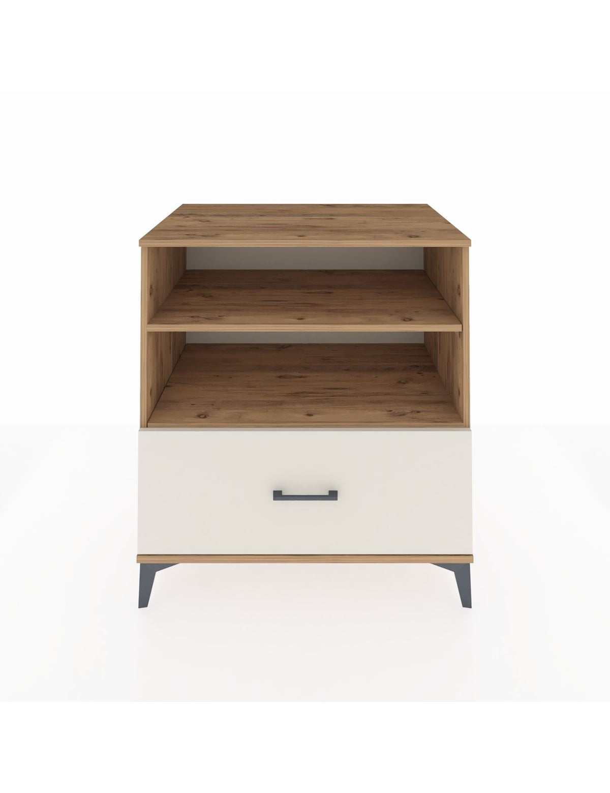 Kronos Şifonyer 2 Raflı Tek Çekmeceli 88x59x96 Çam-Aytaşı