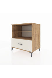 Kronos Şifonyer 2 Raflı Tek Çekmeceli 88x59x96 Çam-Aytaşı