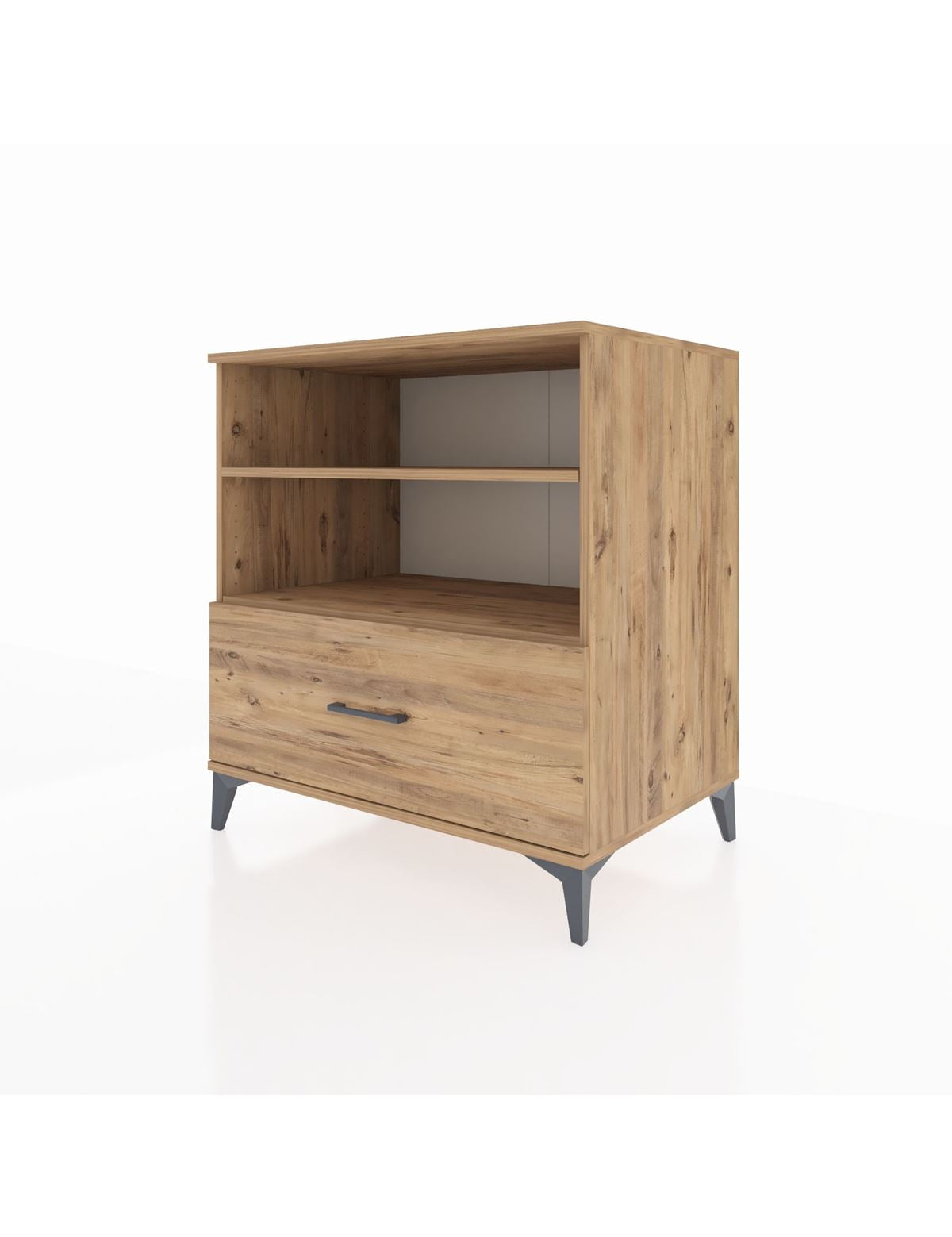 Kronos Şifonyer 2 Raflı Tek Çekmeceli 88x59x96 - S70M022V9C