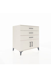 Kronos Şifonyer Tek Raflı 3 Çekmeceli 2 Kapaklı 88x59x96 Aytaşı-Aytaşı