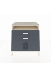 Kronos Şifonyer 2 Raflı 2 Çekmeceli 2 Kapaklı 88x59x96 Aytaşı-Antrasit