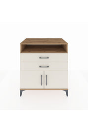 Kronos Şifonyer 2 Raflı 2 Çekmeceli 2 Kapaklı 88x59x96 Çam-Aytaşı