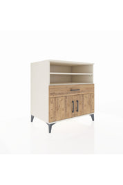 Kronos Şifonyer 3 Raflı Tek Çekmeceli 2 Kapaklı 88x59x96 Aytaşı-Çam