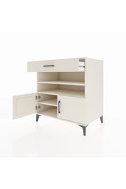 Kronos Şifonyer 3 Raflı Tek Çekmeceli 2 Kapaklı 88x59x96 Aytaşı-Aytaşı