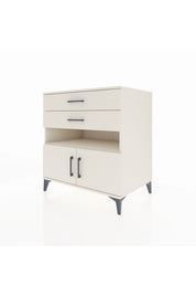 Kronos Şifonyer 2 Raflı 2 Çekmeceli 2 Kapaklı 88x59x96 Aytaşı-Aytaşı