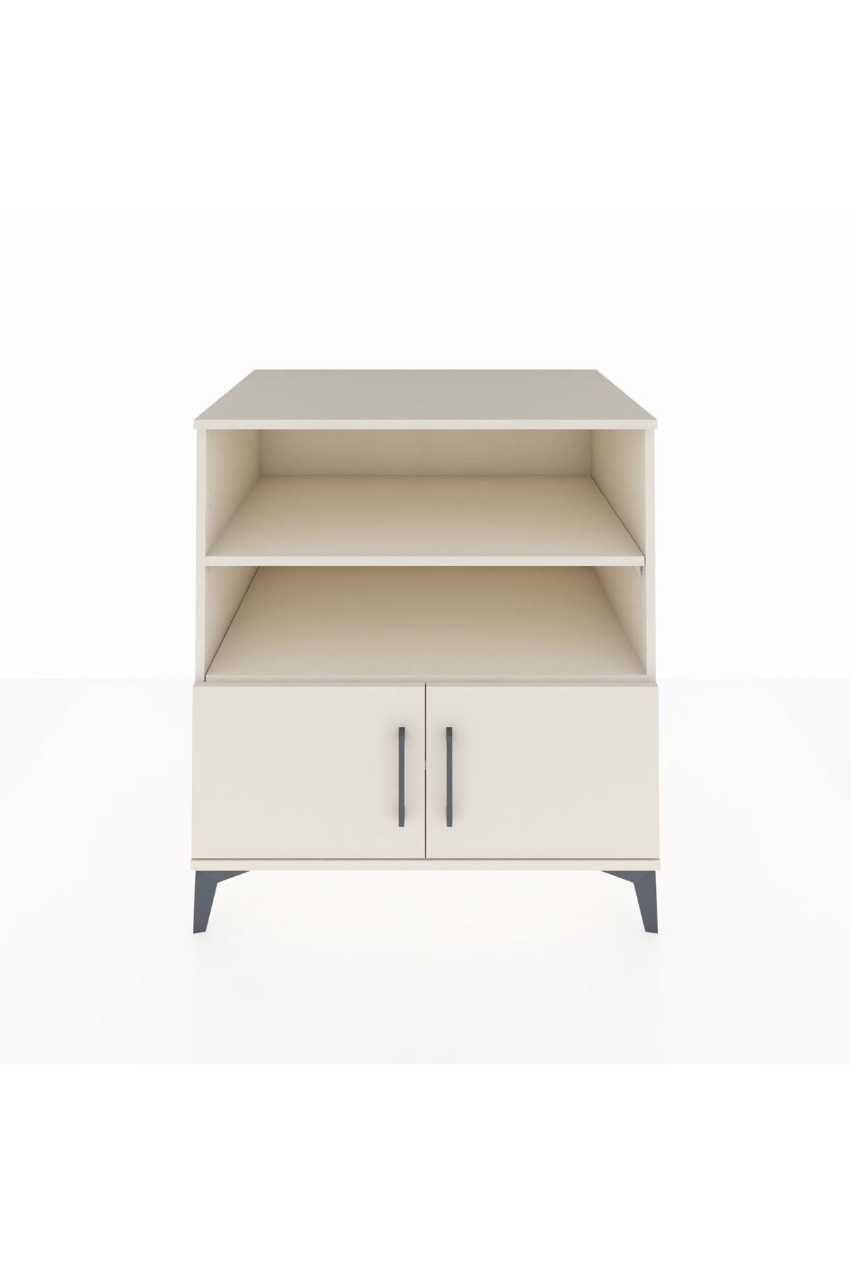 Kronos Şifonyer 3 Raflı 2 Kapaklı 88x59x96 Aytaşı-Aytaşı