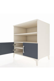 Kronos Şifonyer 3 Raflı 2 Kapaklı 88x59x96 Aytaşı-Antrasit