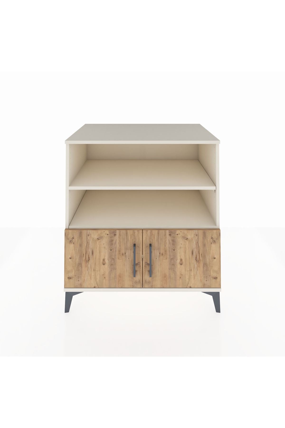 Kronos Şifonyer 3 Raflı 2 Kapaklı 88x59x96 Aytaşı-Çam