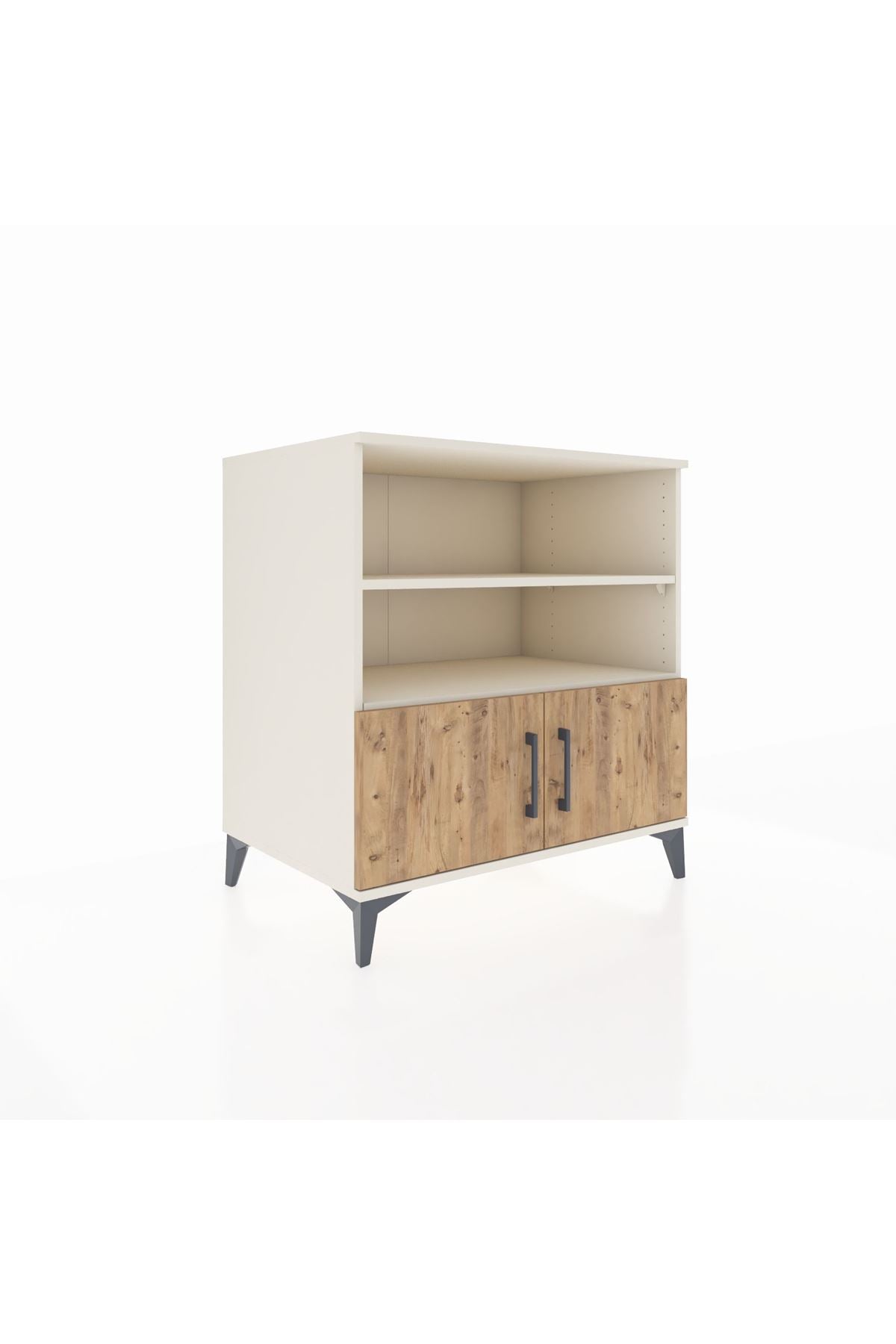 Kronos Şifonyer 3 Raflı 2 Kapaklı 88x59x96 Aytaşı-Çam