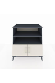 Kronos Şifonyer 3 Raflı 2 Kapaklı 88x59x96 Antrasit-Aytaşı